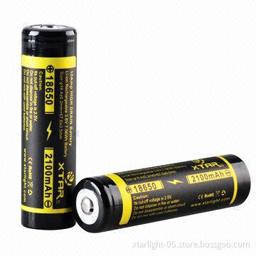 18650 2,100mAh 30A Electronic Cigarette Battery